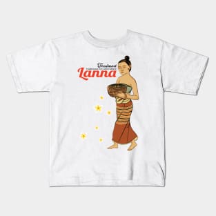 Lanna Traditional Art and Culture Kids T-Shirt